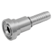 2" 3K Flange Half X 1.1/2" Straight H/Tail