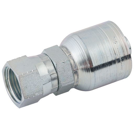 1/2" Jic Female Straight Hose Id 1/4" Steel