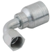 1.1/16" Jic Female 90¬∞ Swept Elbow Hose Id 3/4"
