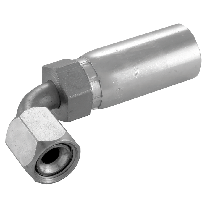 9/16" Jic Female 90¬∞ Elbow 3/8" Hose Id