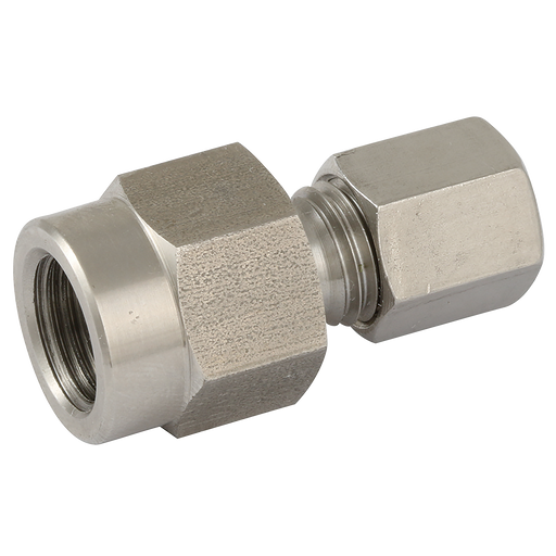 10Mm Od X 1/4 Bspp Fem Gauge Adaptor (L)