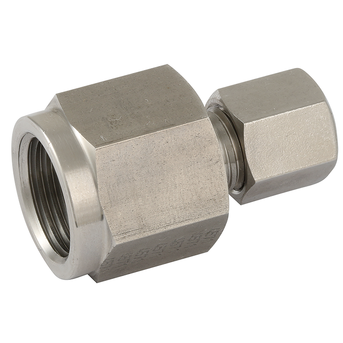 8Mm Od X 1/4 Bspp Fem Gauge Adaptor (S)