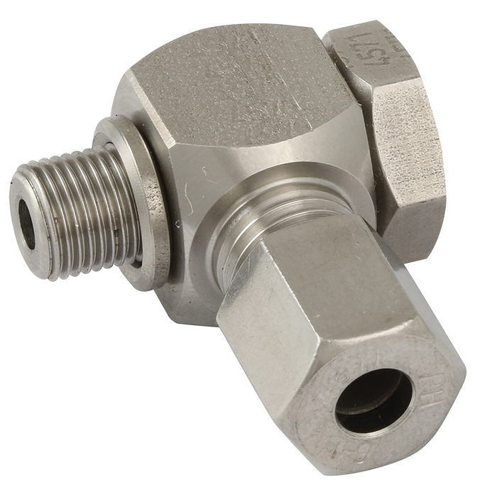 12Mm Od X 1/4 Bspp Banjo Elbow (L)