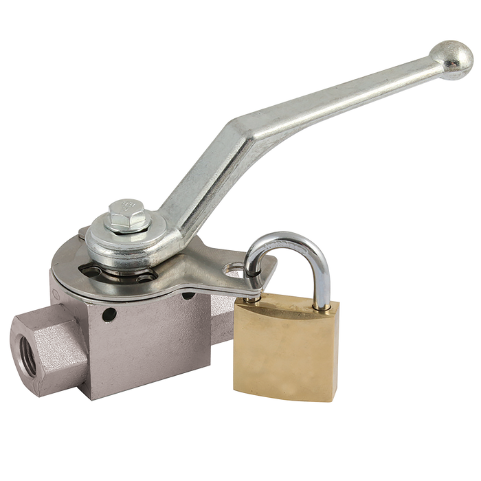 1" Bsp Parallel Female 6 Way Block Style Valve