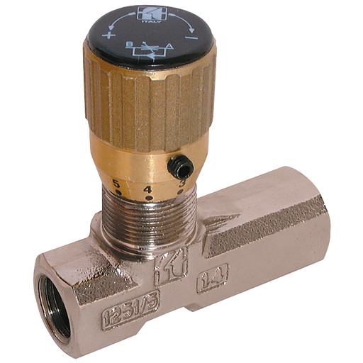1/4" Bsp Uni-Directional Flow Valve