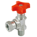 1/4" Bspt M/F 90Deg Gauge Isolator Valve