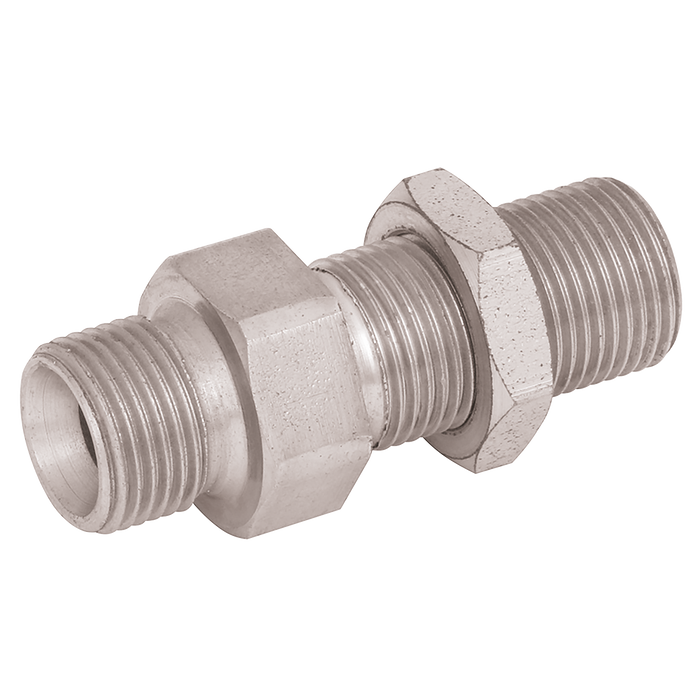 Kr 1/4 Bsp Equal Bulkhead Union