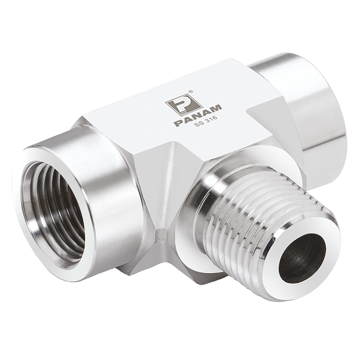 3/8" Npt M/F 316 Branch Tee
