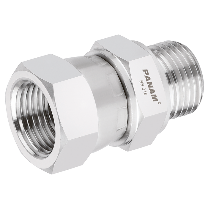 1/8" Bsp X 7/16"-20 Unf Male/Female