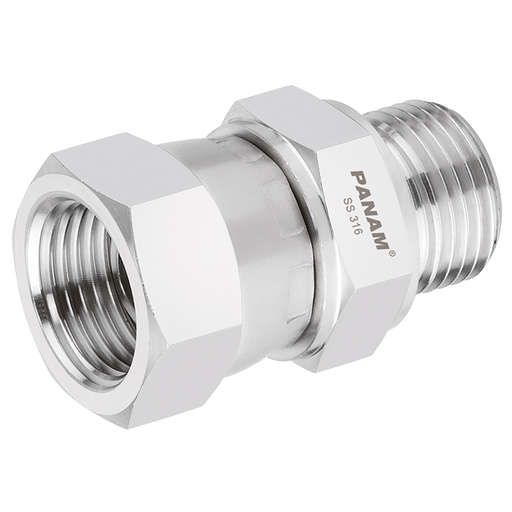 3/8" Bsp X 3/4"-16 Unf Male/Female