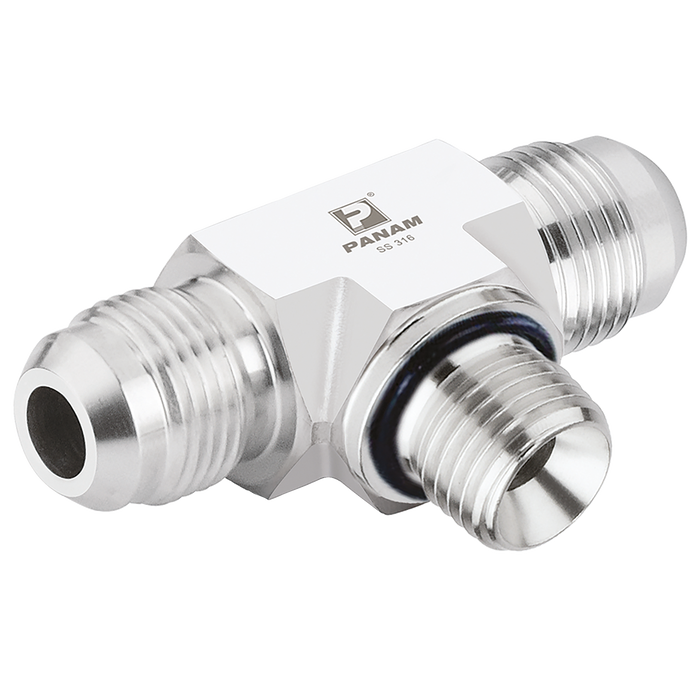 1.3/16"-12 Unf X 1/2" Bsp Tee