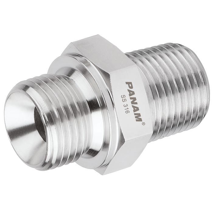 1/4" Bsp X 1/2" Npt Male/Male