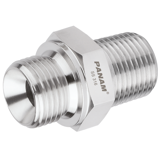 3/8" Bsp X 1/4" Npt Male/Male