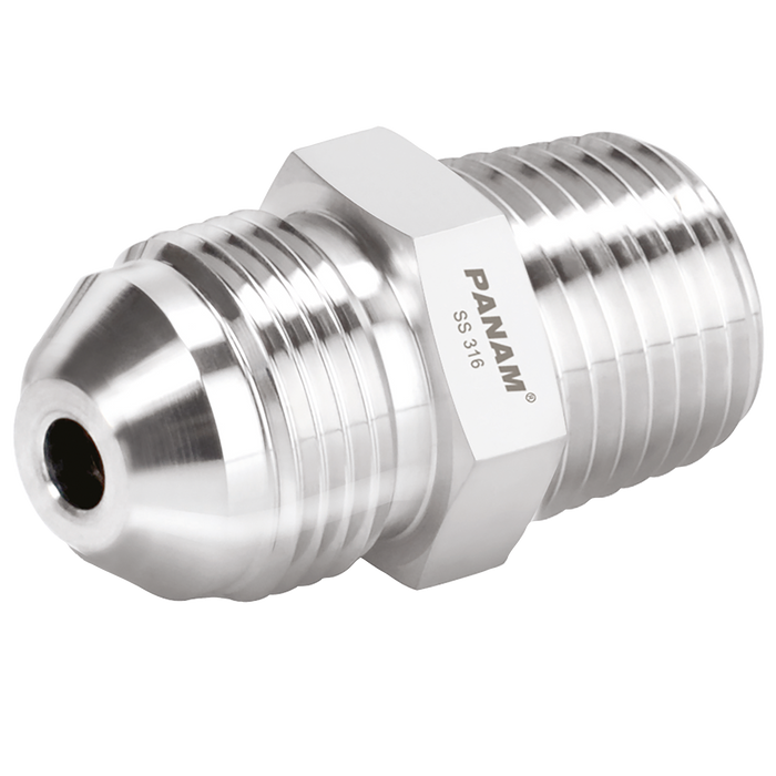 1/8" Npt X 7/16" Jic Male/Male