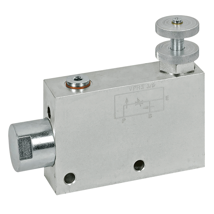 1" Bsp Parallel Female Threaded Flow Control Valve