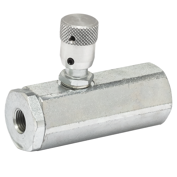1/2" Bsp Parallel Female Threaded Flow Control Valve