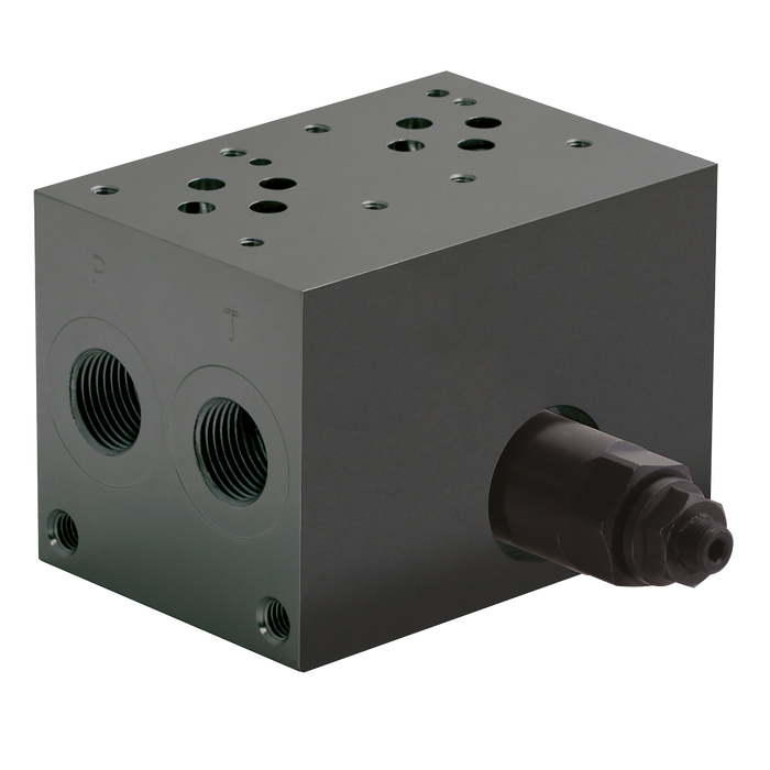 Cetop 3 6 St Manifold Steel C/W Prv