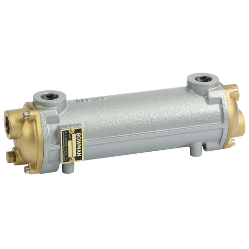 1" Bsp Female Fc-38 Series Oil Cooler 96 Lpm Sea Water