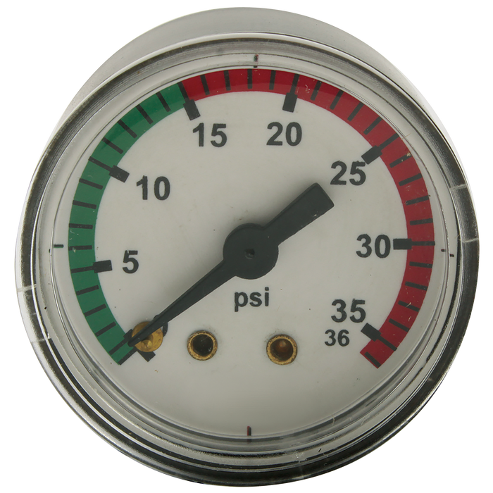 40Mm Visual Return Gauge 1/8" Npt