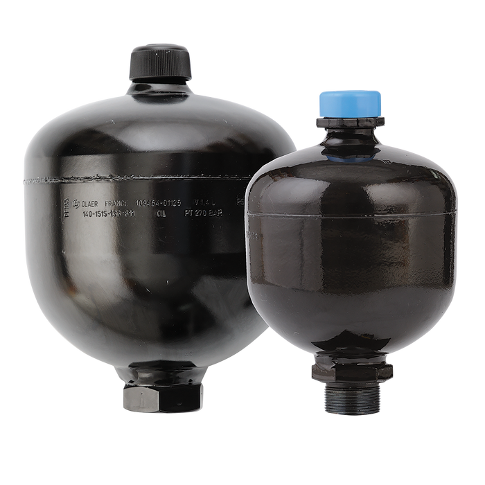 1/2" Bsp Parallel Female Diaphragm Accumulator 0.5 Litres