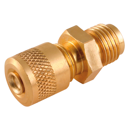 0.302 X 1/2" Unf Male Gas Valve Accumulator Accessory