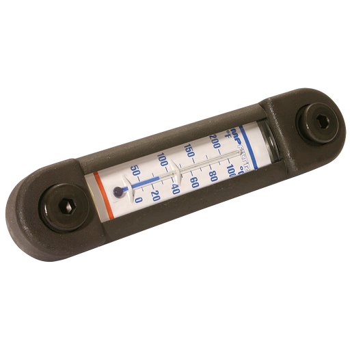 76Mm Level Gauge With Thermometer M10 Bolt Thread