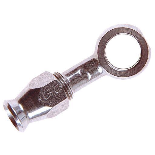 3/8" Unf 20¬∞ Extended Coupling Reusable Straight Banjo Stainless Steel