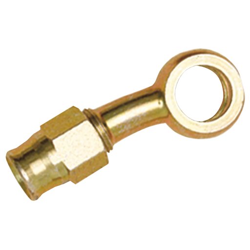 3/8" Unf 10Mm Reusable Straight Banjo For 600 Hose Stainless Steel