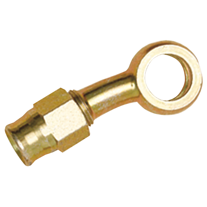 3/8" Unf 10Mm Reusable Straight Banjo For 600 Hose Stainless Steel