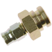 M10 X 1 Metric Reusable Bulkhead For 600 Hose Zinc Plated Cs