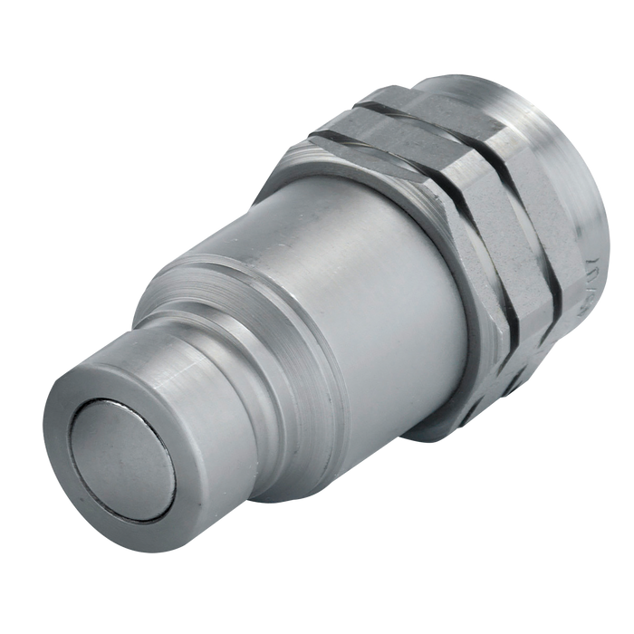 3/4" Bsp Female Valved Hydraulic Quick Release Flat Face Hq Series