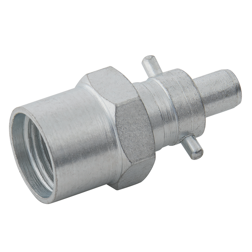 1/4" Bspp Female Twist-Air Plug Halves - Non-Swivel