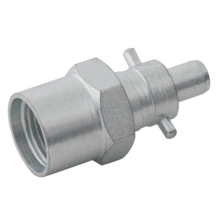1/4" Bspp Female Twist-Air Plug Halves - Non-Swivel