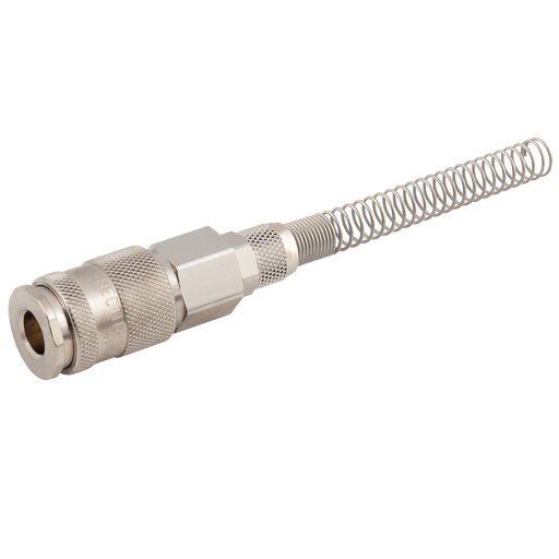 06X08Mm Hose Coupling Brass Nickel