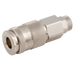 09X12Mm Hose Coupling Brass Nickel