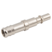 10Mm Hosetail Plug Steel Nickel Plated