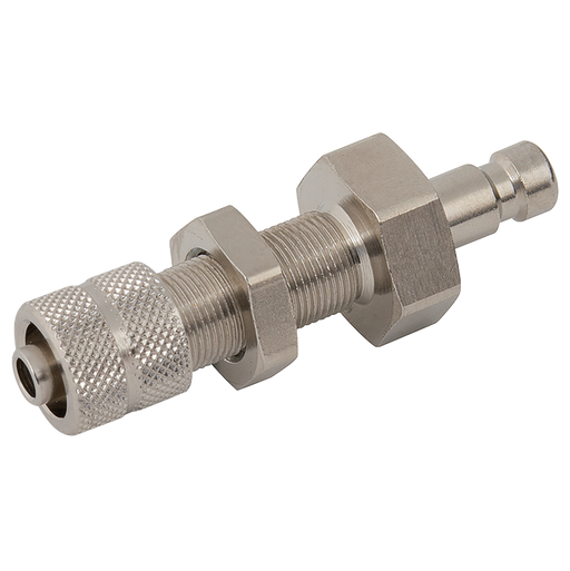 04X06Mm Hose Plug Brass Nickel