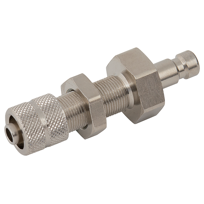 04X06Mm Hose Plug Brass Nickel