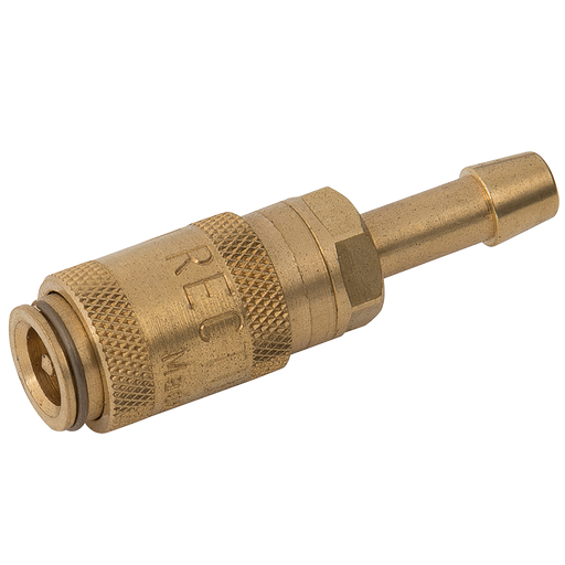 04Mm Hose Tail Coupling Ds Brass