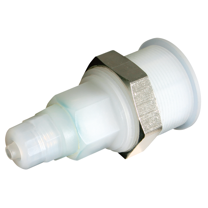 6X4Mm Bulkhead Pvdf Coupling