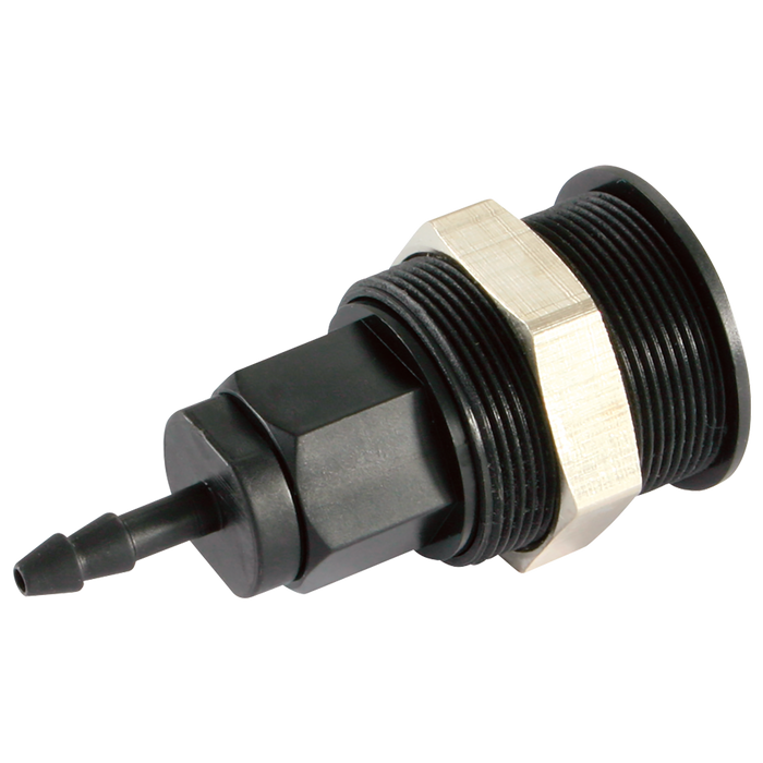 4Mm Hosebarb Bulkhead Socket