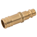 13Mm Hose Tail Plug Brass Unplated