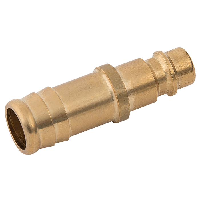 08Mm Hose Tail Plug Brass Unplated