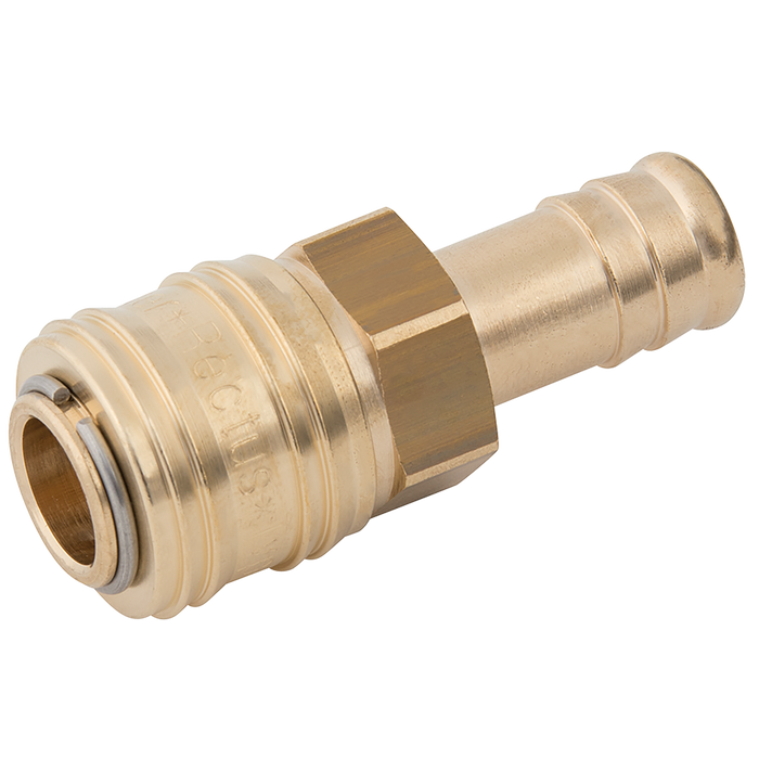 08Mm Hosetail Coupling D.S. Brass