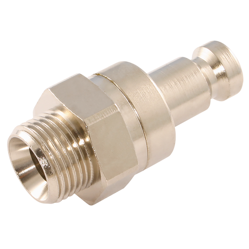 1/4" Bspp Male Valved Plug