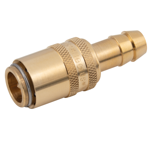 9Mm (3/8) Straight Hose Tail Valved