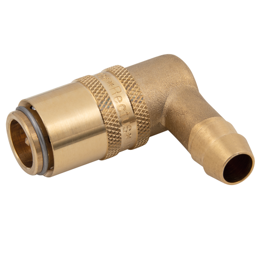 9Mm(3/8") 90‚Àû Hose Tail Valved