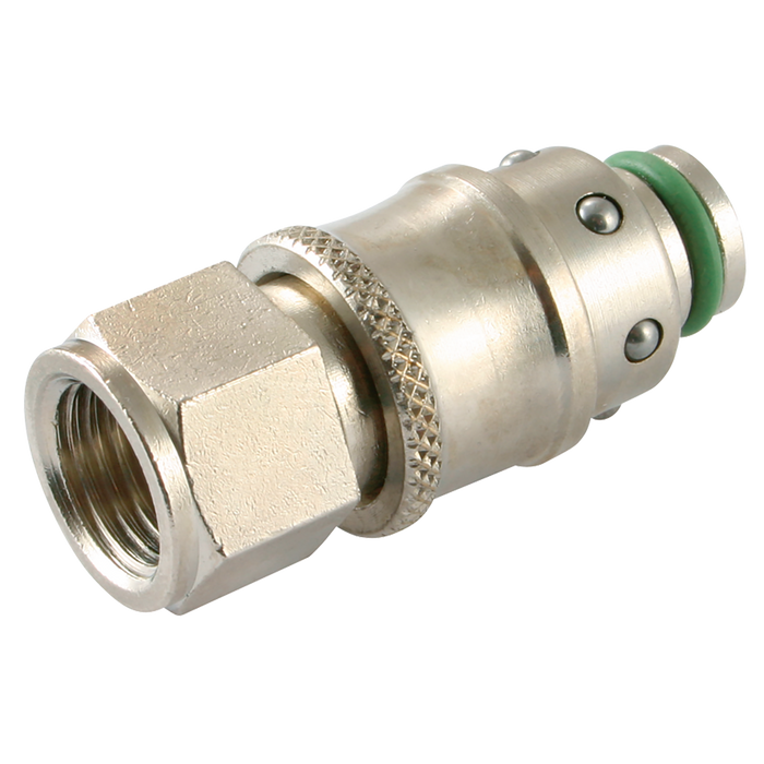 1/4" Bspp Female 412 Straight Female Socket, Bspp