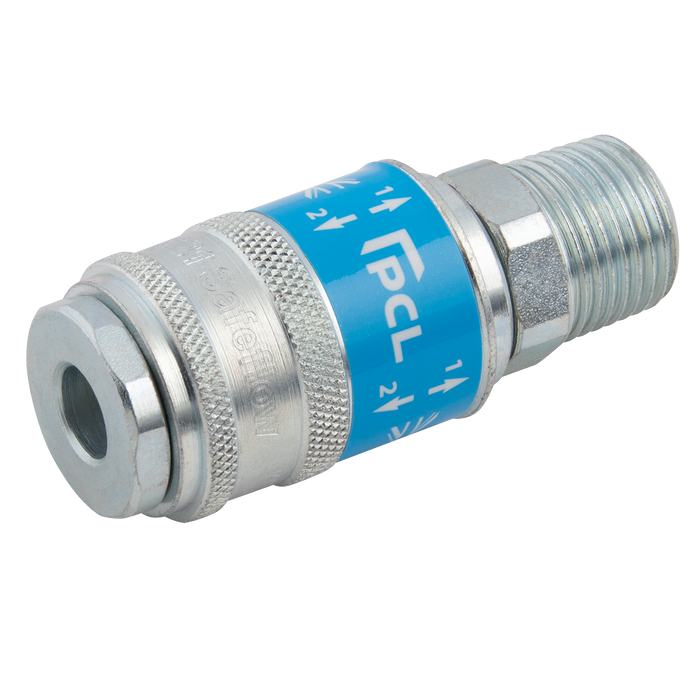 3/8" Bspt Male Safety Coupling