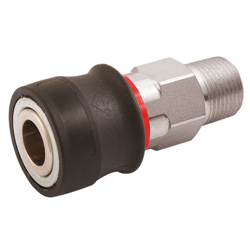 3/8" Bspt Male Safety Coupling